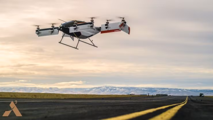 Airubs Vahana. Airbus muốn dự án Vahana của mình là máy bay điện tự lái đầu tiên được chứng nhận. Mẫu máy bay này đã được thử hơn 50 chuyến tại Pendleton UAS Range, Oregon, Mỹ. Airubs Vahana. Airbus muốn dự án Vahana của mình là máy bay điện tự lái đầu tiên được chứng nhận. Mẫu máy bay này đã được thử hơn 50 chuyến tại Pendleton UAS Range, Oregon, Mỹ.