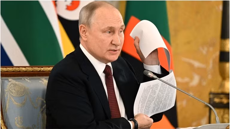 Tổng thống Nga Putin.