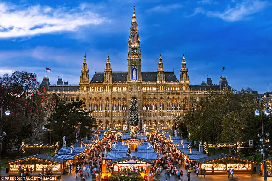 Chợ Giáng sinh ở Vienna, Áo Chợ Giáng sinh ở Vienna, Áo