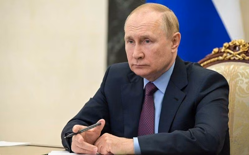 Tổng thống Nga Vladimir Putin.
