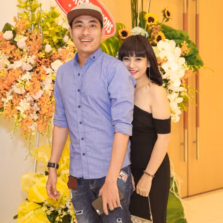 Cat Phuong va ban trai kem 8 tuoi du tiec cua Phan Dinh Tung - Anh 2