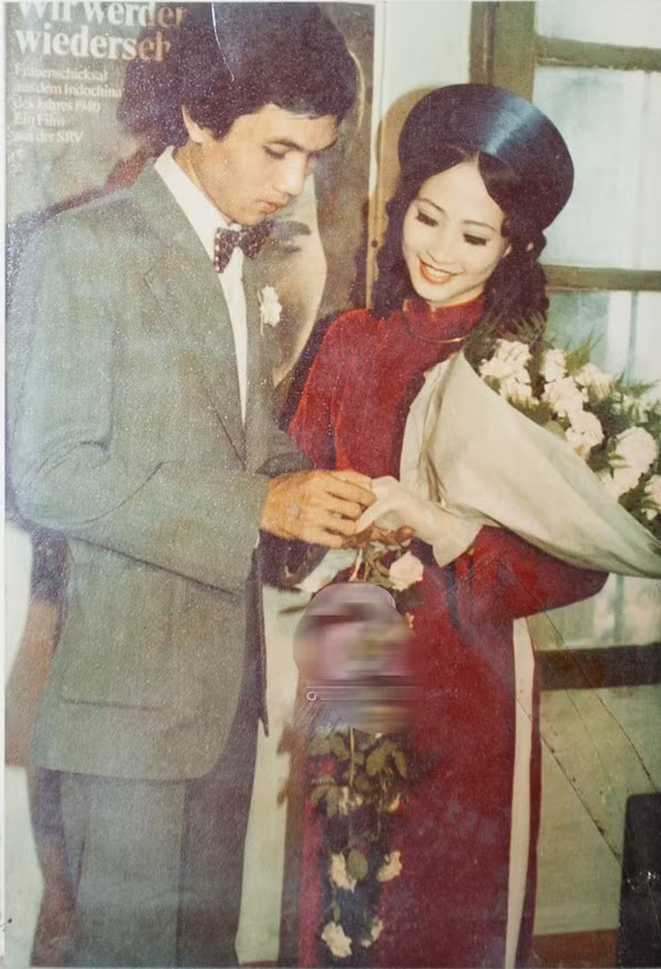 Vợ chồng NSND Như Quỳnh - Hữu Bảo trong ngày cưới