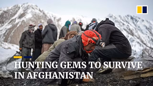 Những người tìm ngọc để kiếm sống ở Afghanistan.