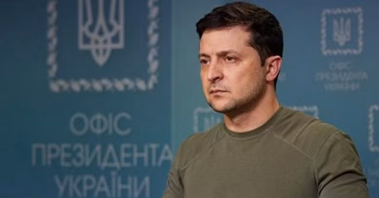 Tổng thống Ukraine Vladimir Zelensky