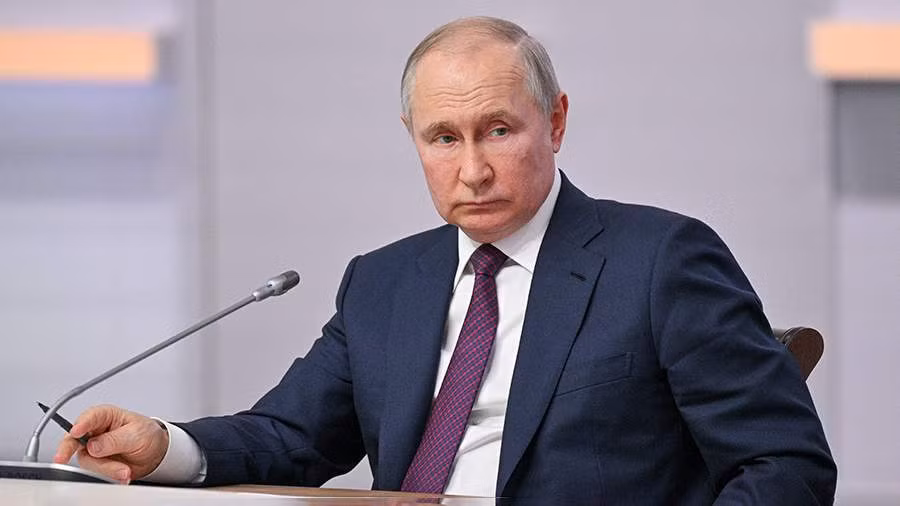 Tổng thống Nga Vladimir Putin.