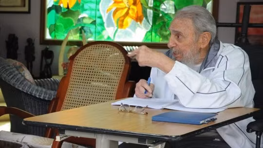 Cựu Chủ tịch Cuba Fidel Castro. Ảnh: EPA