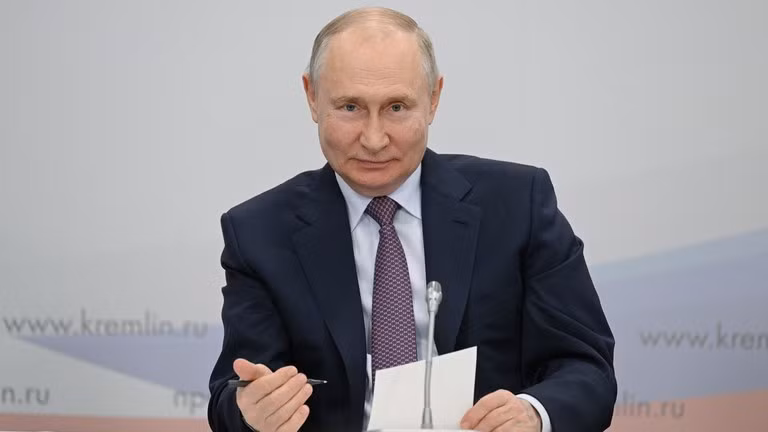 Tổng thống Nga Vladimir Putin.