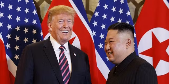 TT Trump và Chủ tịch Kim tại thượng đỉnh Mỹ Triều