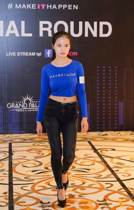 Nu cong nhan 36 tuoi gay sot vong chung ket Top Model Online mien Bac - Anh 7