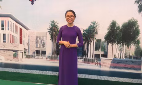 Phuong My Chi dien ao dai duyen dang nhu thieu nu - Anh 6