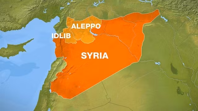 Bản đồ Syria