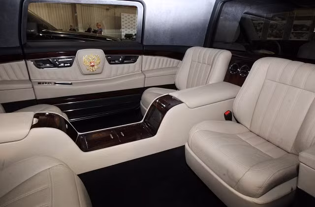 Nội thất chiếc xe chiếc xe trong dự án Cortege của NAMI Nội thất chiếc xe chiếc xe trong dự án Cortege của NAMI
