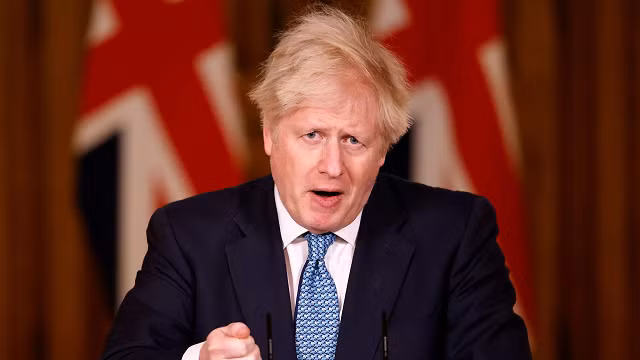 Thủ tướng Anh Boris Johnson.
