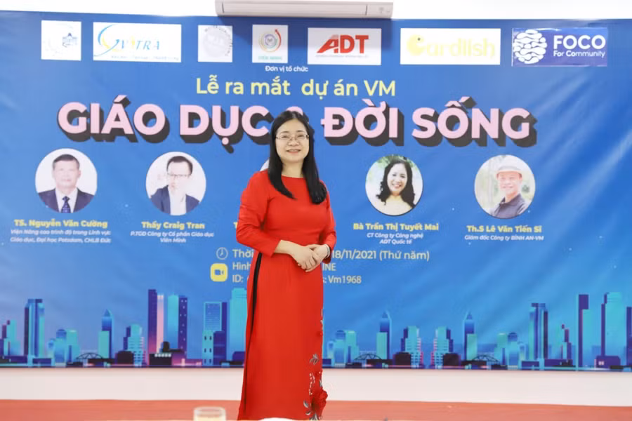 Tiến sĩ Ngô Thị Lý – Tổng Giám đốc dự án VM.