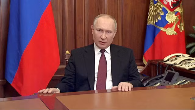 Tổng thống Nga Putin.