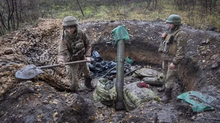 Binh sĩ Ukraine.