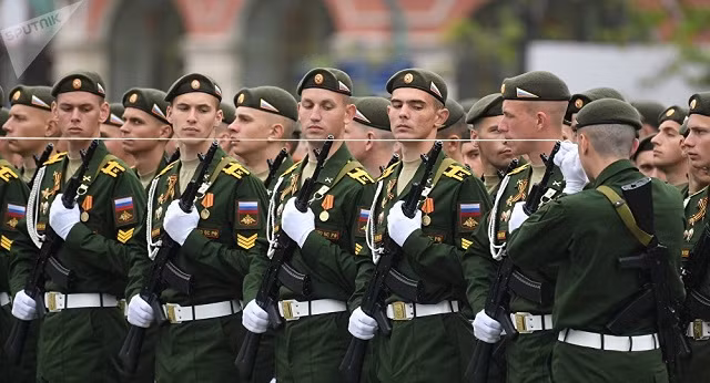 Hình ảnh tổng duyệt diễu binh mừng Ngày Chiến thắng ở Moscow
