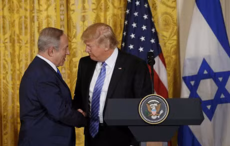 Ong Trump ne tranh cam ket thanh lap nha nuoc Palestine - Anh 1