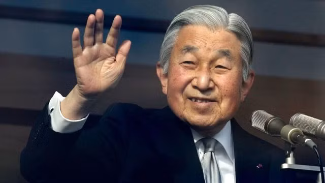Nhật hoàng Akihito.