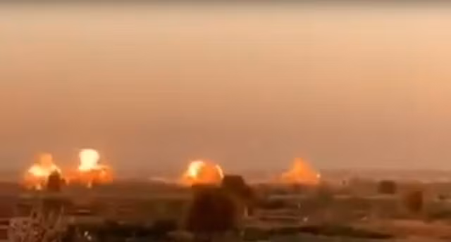 Liên quân Mỹ tấn công khủng bố IS ở Iraq.