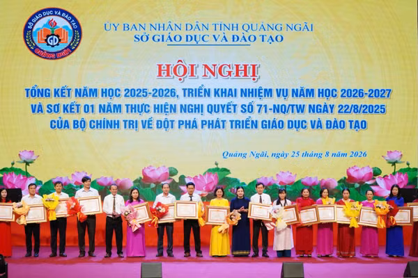 Giáo dục Quảng Ngãi nâng bậc chất lượng, bứt phá thực hiện Nghị quyết 71