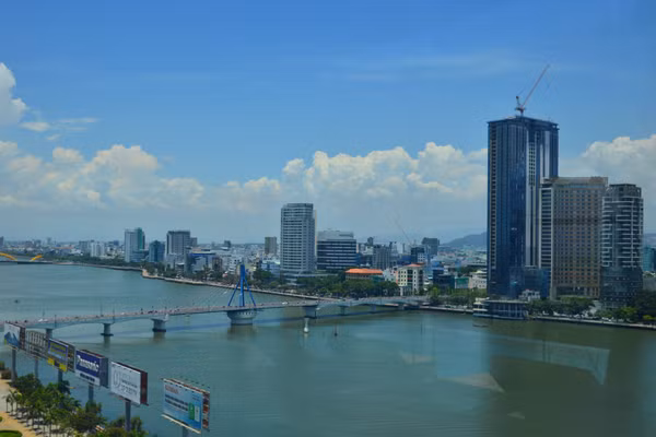 Sông Hàn (Đà Nẵng). Ảnh tư liệu