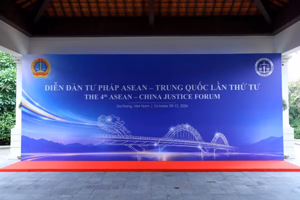 Diễn đàn Tư pháp ASEAN - Trung Quốc lần thứ tư. Ảnh: Anh Nam