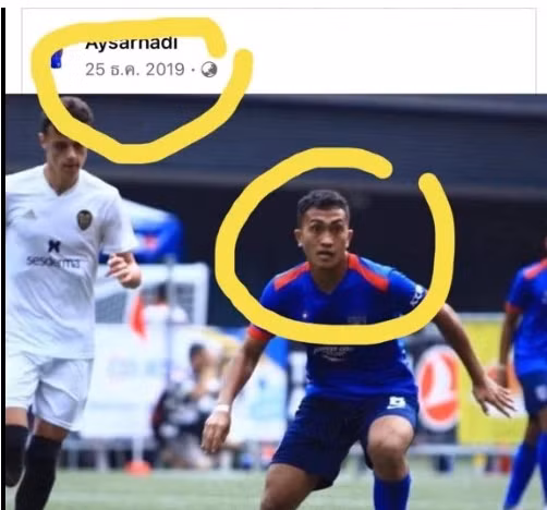 Aysar Hadi của Malaysia bị tố gian lận tuổi ở giải U19 Đông Nam Á