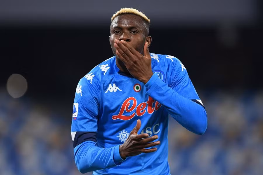 Victor Osimhen được đồn đoán đang ở rất gần Arsenal.