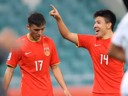 U20 Trung Quốc vào tứ kết U20 châu Á. sau trận thắng may mắn U20 Kyrgyzstan.
