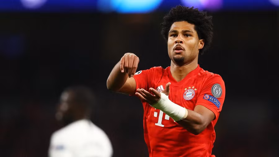 Serge Gnabry đang bước vào năm cuối cùng của hợp đồng tại Allianz Arena.