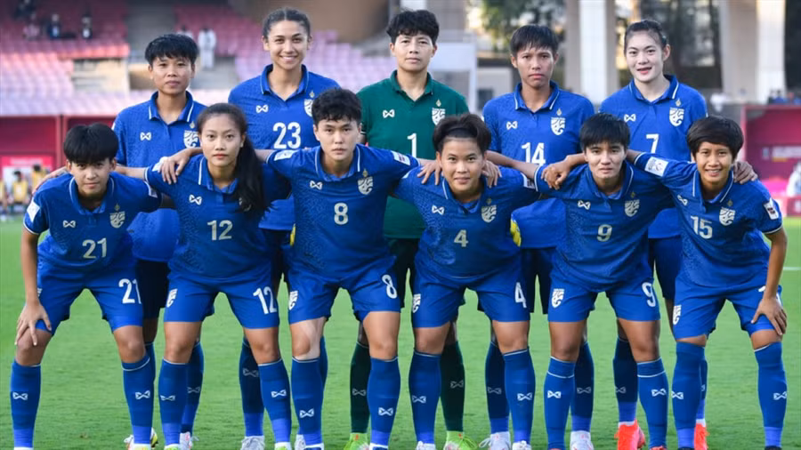 Thái Lan thắng 6-0 trước Mông Cổ ở Vòng loại Olympic 2024.