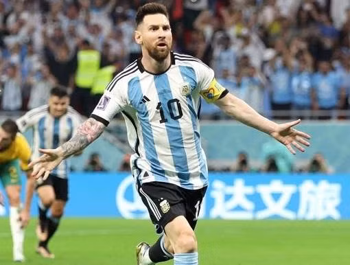 Messi lập kỷ lục ấn tượng sau trận thắng Australia.