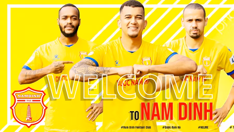 Câu lạc bộ Nam Định chốt xong ngoại binh cho mùa giải mới 2022.
