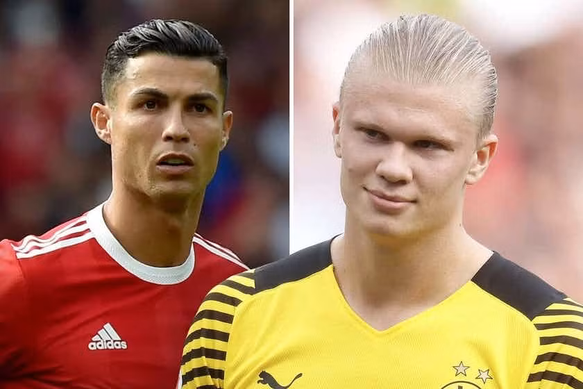 Erling Haaland hiện đang nhận được sự quan tâm rất lớn của Man United.