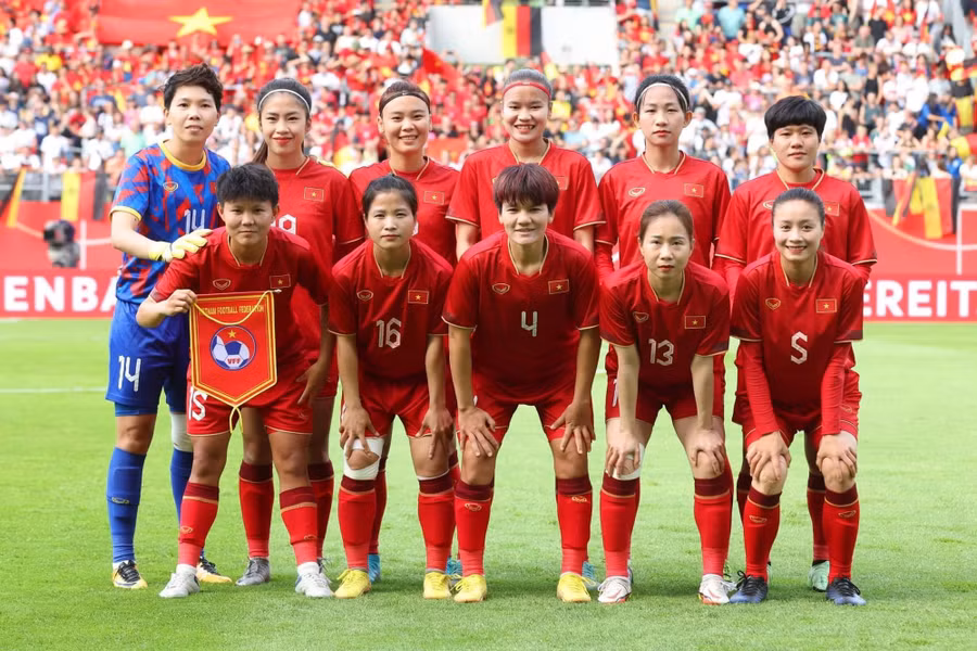 Tuyển nữ Việt Nam được kỳ vọng sẽ có điểm ở World Cup 2023.