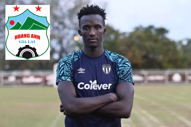Pape Diakite gia nhập Hoàng Anh Gia Lai ở mùa giải 2023.