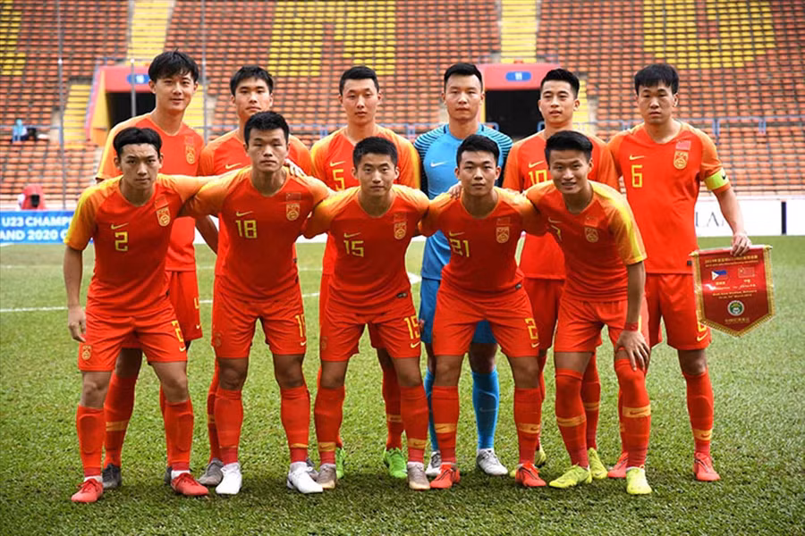 U23 Trung Quốc bị xếp vào bảng siêu tử thần ở vòng chung kết U23 châu Á 2024.