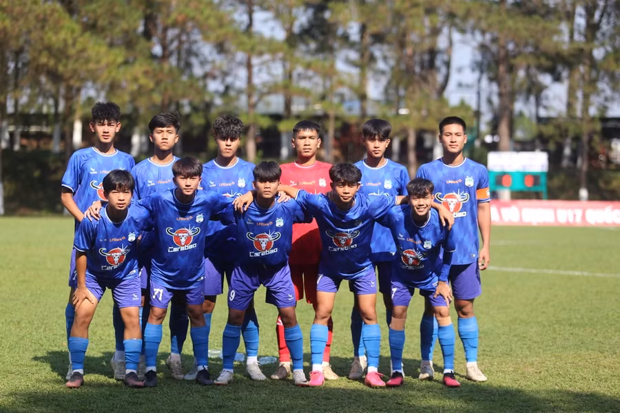 U17 LPBank Hoàng Anh Gia Lai thua sốc Hồng Lĩnh Hà Tĩnh ở giải quốc gia.