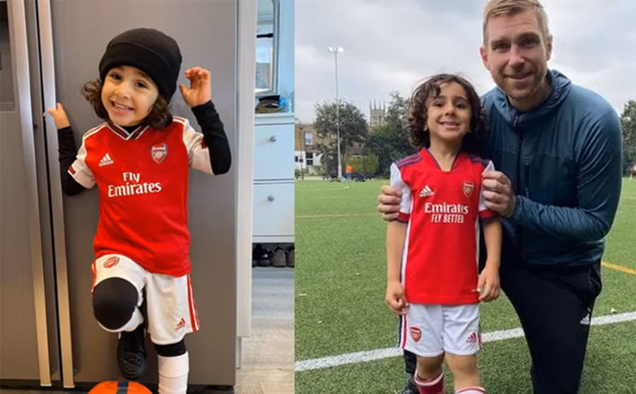Tài năng trẻ Zayn Ali Salman gia nhập Arsenal.

