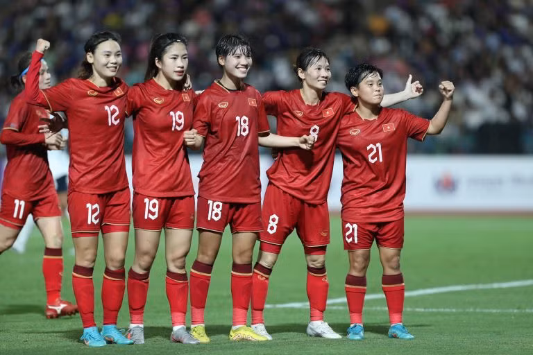 Tuyển nữ Việt Nam được kỳ vọng sẽ có điểm ở World Cup 2023.