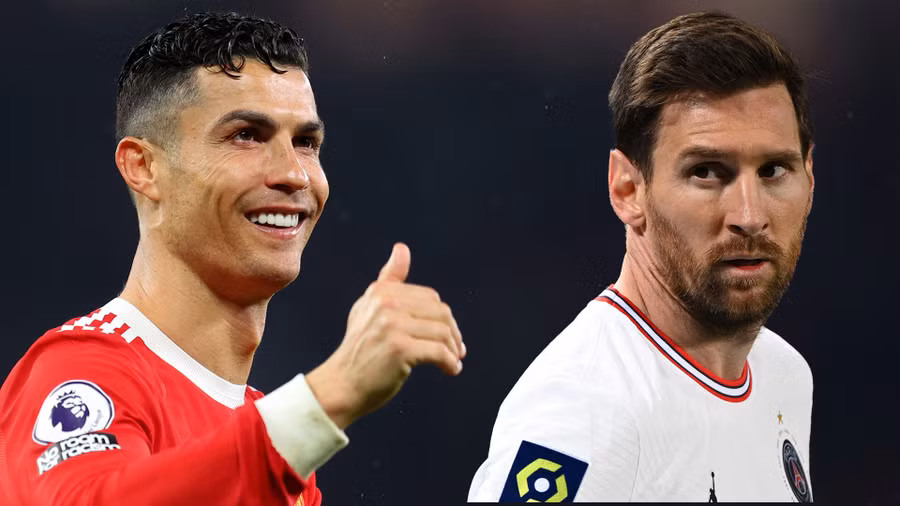 Messi và C.Ronaldo - hai tượng đài của bóng đá thế giới.