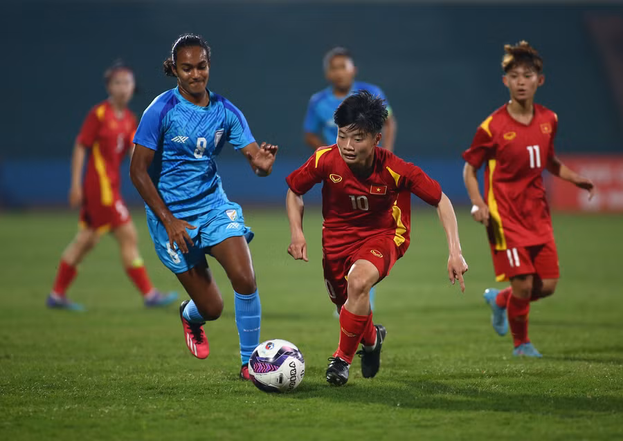 U20 nữ Việt Nam nhận nhiều lời khen từ báo chí Ấn Độ.