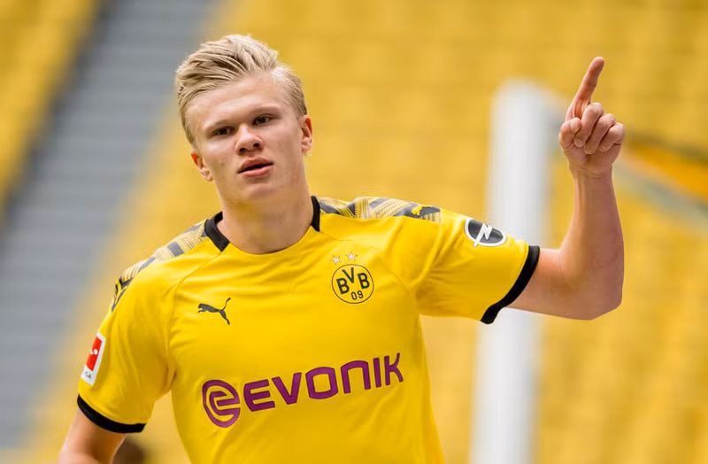 Erling Haaland được đồn đoán sắp gia nhập Manchester City. 