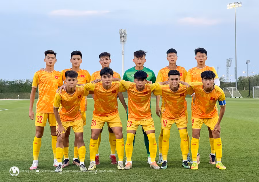 U17 Việt Nam không thể đánh bại Lào ở trận đấu tại Qatar.