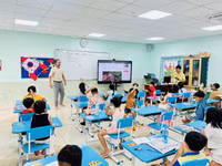 Dữ liệu được đưa vào nhiều khâu, hoạt động chuyên môn tại Trường Tiểu học, THCS và THPT Song Ngữ DNC (DNC School - thuộc Trường Đại học Nam Cần Thơ). Ảnh: NTCC