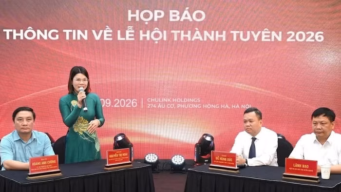  Ban tổ chức thông tin về Lễ hội Thành Tuyên 2026.