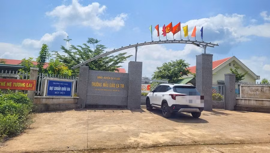 Trường Mẫu giáo Ea Tir, xã Ea Khăl, tỉnh Đắk Lắk.