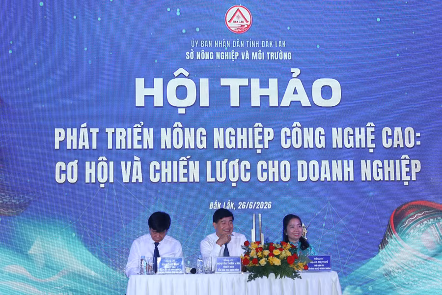 Tỉnh Đắk Lắk cam kết đồng hành cùng các nhà đầu tư. (Ảnh: Thế Hùng)