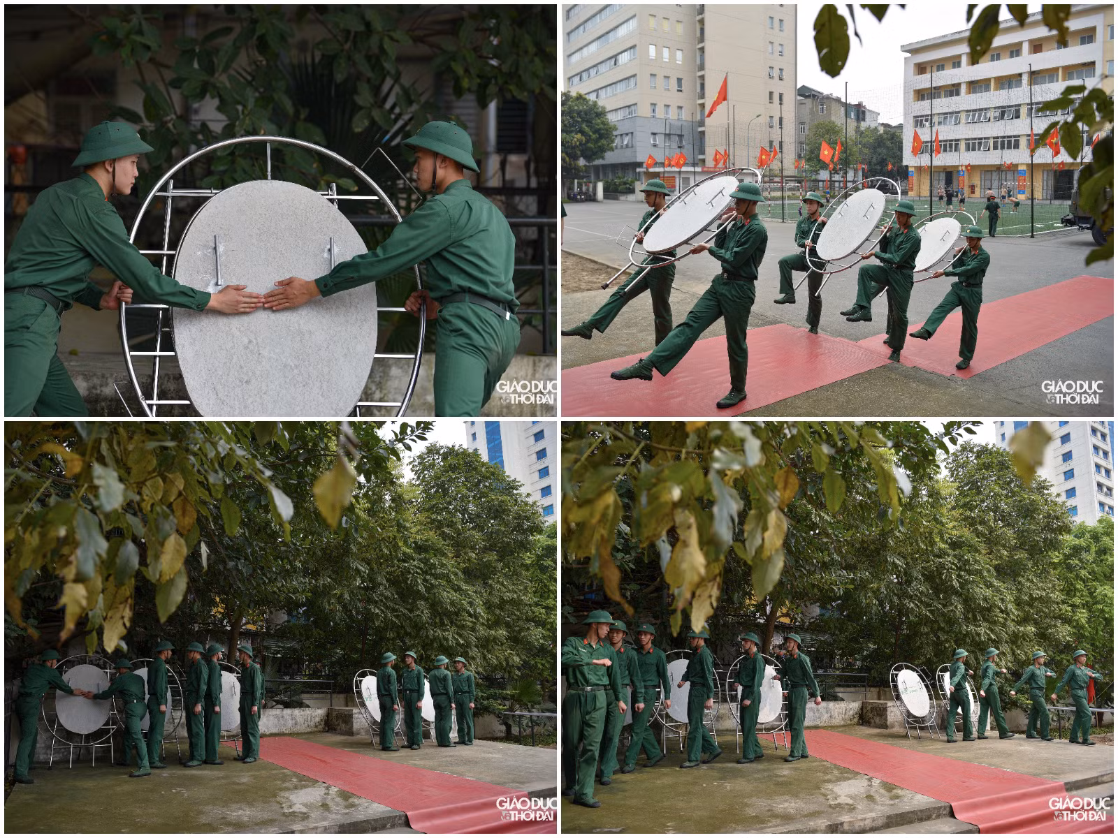 Để giữ được phong thái nghiêm trang khi đứng tiêu binh trước cửa Lăng trong 60 phút, thì khi rèn luyện, tiêu binh phải đứng nghiêm được trong 180 phút.